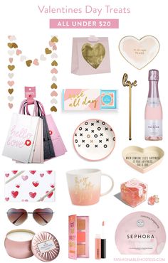 valentine's day treats and gifts for all the ladies in your life are on display