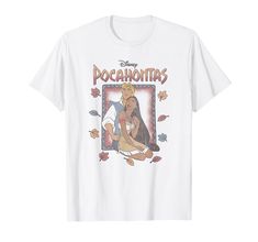 the princess and the frog t - shirt with pocahontass on it