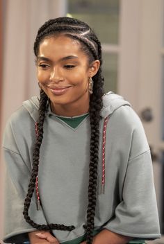 Two Braid Hairstyles, Black Ish, Protective Hairstyles For Natural Hair, Braided Cornrow Hairstyles, Pelo Afro, Protective Hairstyles Braids, Natural Hair Styles Easy, Natural Hair Updo, Natural Hair Inspiration