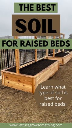 The best soil for raised beds. Learn what type of soil is best for raised beds. Two raised beds made from cedar with a panel trellis down the middle pictured. Soil For Raised Garden Beds, Garden Watering Schedule, Raised Garden Bed Soil, Watering Raised Garden Beds, Raised Container Garden, Beautiful Raised Garden Beds, Lettuce Grow, Raised Bed Gardens