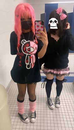 Creepy Kawaii Outfit, Creepycute Creepy Cute, Cute Gore Outfit, Cutegore Outfit, Kawaii Goth Clothes, Dark Kawaii Aesthetic, Yami Kawaii Outfit, Kawaii Goth Aesthetic