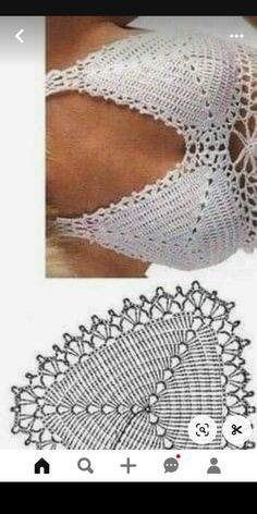 an image of crocheted lace on the back of a woman's arm