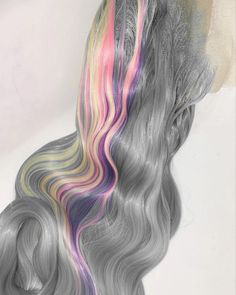 Haircolor Ideas, Colored Weave, Glamour Hair, Creative Hair Color, Mermaid Core, Hair Color Pastel, Creative Hair