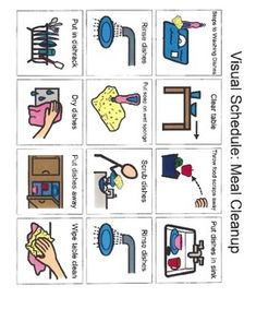 an image of different types of household items in the alphabetical order for each letter