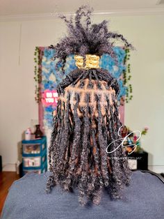 Starter loc styles, cute starter loc styles Cute Starter Loc Styles, Starter Loc Styles, Dye Ideas, Loc Journey, Locs Hairstyles, Loc Styles, Locs