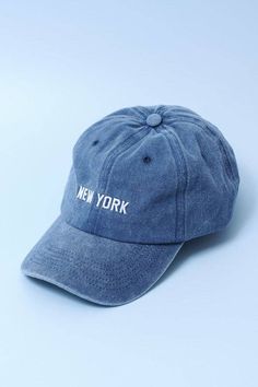 A cool and classic style Curved adjustable strapback with raised embroidery on the front. Relaxed fit. Fabric strap closure. The final touch to your fit is the Los Angeles or New York Baseball Cap to complete your outfit on jean, romper or jackets. 🛍️ DIMENSION: Height: 4.75" Brim: center 2.75" Circumference: 22" Material: 100% cotton Jean Romper, Denim Baseball Cap, Pom Pom Beanie Hat, Raised Embroidery, Hat Types, Sunglass Chain, Wall Accessories, Final Touch, Pom Beanie