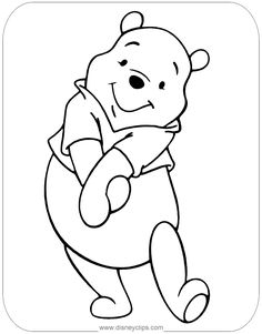 winnie the pooh coloring pages