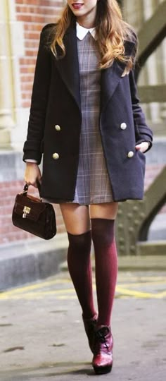 Spencer Hastings, Rock Punk, Mod Fashion, 가을 패션, Knee High Socks, Mode Vintage, Looks Style, Mode Inspiration