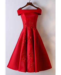 Shop affordable gorgeous red off shoulder a line lace party dress online. Custom-made any plus size or color. Pro since 2009. Lengha Dress, Off Shoulder Party Dress, Cheap Cocktail Dresses, Lace Party Dress, Gala Outfit, Cocktail Dresses Online, Red Homecoming Dresses, Teen Clothes, Party Dresses Online