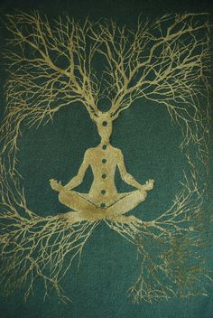 Yoga Kunst, Arte Inspo, Yoga Pose, Spiritual Art, Guided Meditation, Sacred Geometry, Yoga Meditation, A Tree, Buddhism