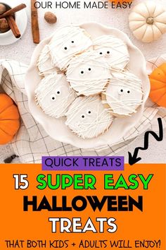 halloween treats that are super easy to make and perfect for the kids in your life