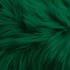 the green fur texture is very soft