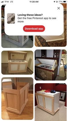 an appliance with pictures of different items in it and the text, loving there ideas? get the free pinterest app to see more