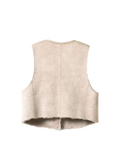 Women's Horn Button Hooded Suede Vest
Features：

 	Product ID:SJ0089
 	Material:Polyester,Wool
 	Season:Spring,Autumn,Winter
 	Color:Light Brown

Size Chat： Suede Jacket Women, Suede Blazer, Suede Vest, Winter Color, Winter Colors, Suede Jacket, Color Light, Season Spring, Light Brown