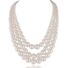 PRICES MAY VARY. Please note that the color is not pure white,a little pearl white Chain 1: 47cm/18.5 inch; Chain 2: 52cm/20.47 inch; Chain 3: 57cm/22.44 inch; Weight:95g Perfect for dressing up any clothes, Suitable for Wedding/Engagement/Evening Party Avoid hitting and cutting off Avoid touching chemicals Please try to keep it from water.Please wipe jewelry with a soft cloth Chain 1: 47cm/18.5 inch; Chain 2: 52cm/20.47 inch; Chain 3: 57cm/22.44 inch; Weight:95g Choker Chain Necklace, Classic Pearl Necklace, Padlock Necklace, Pearl Strands Necklace, Spike Necklace, Choker Chain, Pearl Strand, Pendant Choker, Stacked Jewelry