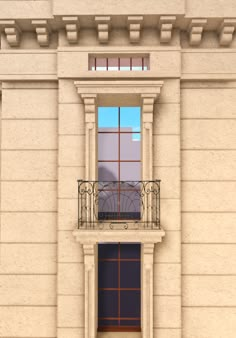 an image of a building with a balcony