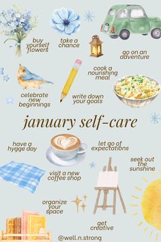 It's that time again!! How will YOU be practicing self-care this month!?