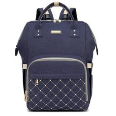 a blue backpack that is open and has two zippers on the front, one with a