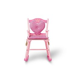 Wildkin’s Royal Rocking Chair is full of special touches that your own royal highness will love. The back of each rocker is inscribed with a special message – “Always a Princess” – that will make your little one feel simply aristocratic. We’ve even included the true test for all princesses – a little green pea hides under the seat cushion. Wildkin’s Royal Rocking Chair is the perfect play room addition for the princess in your life! Color: Pink. Toddler Rocking Chair, Kids Rocking Chair, Upholstered Rocking Chairs, Kids Armchair, Room Addition, Blue Armchair, Life Color, Linen Armchair, Room Additions