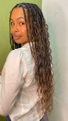 Ombre 30 Knotless Braids, Knotless Light Brown Box Braids, Black Vacation Hair, 1b/30 Boho Knotless Braids, Boho Not Less Braids, Boho Braids Light Brown, 27 30 Knotless Braids, Ombre Bohemian Knotless Braids, Ombre Boho Knotless Box Braids