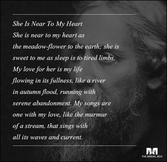 a poem written in black and white with an image of a man's face