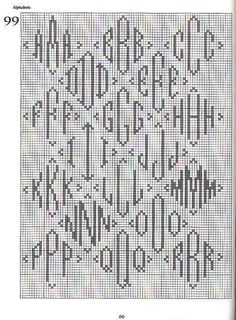 an old fashioned cross stitch pattern with the letters and numbers in each letter, as well as