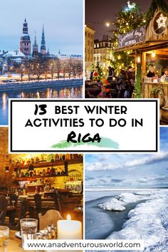 the best winter activities to do in riga, including ice skating and drinking at night