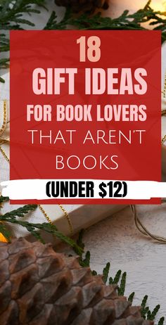 christmas gifts for book lovers that aren't books under $ 12 are on sale