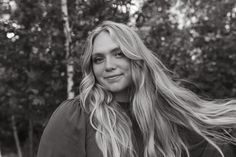 Black and white photo of a female during senior photos Photography Outdoor