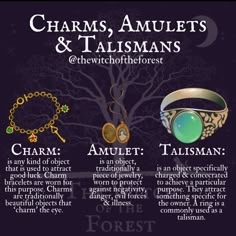 Amulets And Talismans, My Intentions, Witch Things, Witch Tips, Grimoire Book