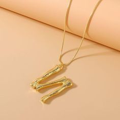 Bamboo Pendant w/ chain Necklace Pendant 3.1 inch X 1.2 inch Gold Plated Free Giveaway, Necklace Pendant, 1 Inch, Arrow Necklace, Chain Necklace, Gold Plate, Gold Necklace, Plating, Pendant Necklace