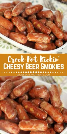 Looking for easy football food party ideas? Try this Crock Pot Kickin’ Cheesy Beer Smokies. Your Favorite Smokies Loaded with Beer Cheese Sauce and Tabasco for a Kick! If you are looking for a new recipe to impress every one on football season, you should try this easy crockpot recipe! #footballparty #partyfood Football Food Keto, Gameday Recipes Football Season, Keto Football Party Food, Easy Football Food, Football Party Food Appetizers, Food Party Ideas, Football Sunday Food, Beer Cheese Sauce