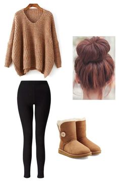 Fashion With Ugg Boots, Ugg Boats, Ugg Ugg, Uggs Boots, Sweater Leggings, Lazy Outfits, Cute Comfy Outfits