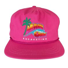 Maui One Excavating Strapback Hat Mens One Size Vintage 80s 90s Pink Rope Cap Made In USA NEW Condition: deadstock, new without tags Size: adjustable, strapback International Buyers - Please Note: Import duties, taxes, and charges are not included in the item price or shipping cost. These charges are the buyer's responsibility. Please check with your country's customs office to determine what these additional costs will be prior to buying. Pink Cap, Strapback Hats, Walker Boots, Fit N Flare Dress, Rain And Snow Boots, Vintage Accessories, Trucker Cap, Vintage Pink, Maui