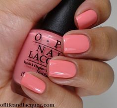 #OPI Gel Opi Colors Summer, Nails Hawaii, Nail Art Cute, Gel Nails Long, Pedicure Colors, Nail Board, Gel Nail Colors, Nails Polish