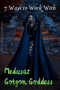 Medusa Goddess & Gorgon: 7 Ways to Work With Her Fierce Energy Medusa Witchcraft, Medusa Altar, Witchy Hobbies, Diety Work, Greek Paganism