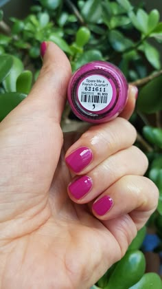 Opi Spare Me A French Quarter Gel, Opi Spare Me A French Quarter, Summer Nails Opi Gel, Summer Opi Nail Colors, Opi Dip Powder Colors, Nails French Tip Short, Short Dip Nails, Sloan Ranger, French Tip Short