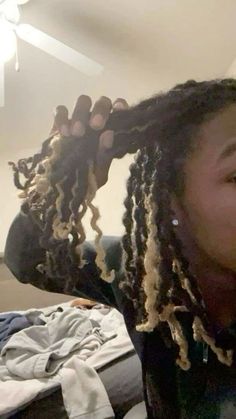 Teen Dread Heads, Messy Locs Men, Brown Skin Dread Head, Stud With Dreads, Dreads Styles Black, Men Dread Styles, Studs With Dreads, Curly Dreads, Mens Twists Hairstyles