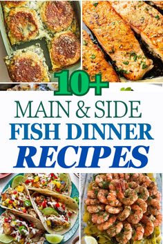 the top ten main and side fish dinner recipes