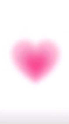 a pink heart shaped object is shown in the middle of a white background with black border