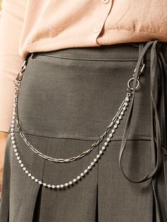 Composition : Refer to detailed informationColor : SILVER_FREECountry of Origin : KOREA Elegant Adjustable Chain Belt, Elegant Silver Chain Belt, Pearl Chain Belt, Silver Metal Chain Belt, Silver Punk Chain Belt With Adjustable Chain, Layered Chains, Women Accessories Jewelry, Jewelry Accessories, Women Accessories