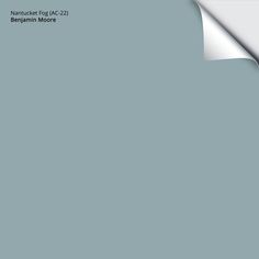 Benjamin Moore Nantucket Fog (AC-22) – Samplize Behr Watery, Farrow Bal, Oval Room Blue, Paint Sample, Farrow And Ball Paint, Paint Samples, Painting Bathroom, Paint Colors For Home, Color Samples