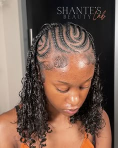 Fulani Braids No Boho, Lemonade Bob Braids, Tribals With Knotless Braids, Lemonade Braids, Boho Knotless, Braids Ideas, Birthday Hairstyles, Bob Braids, Braided Bun Hairstyles