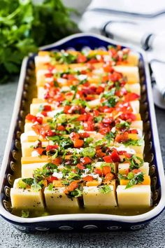 an image of food that is in a pan on the table and ready to be eaten