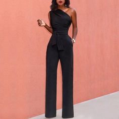 Mode Gossip Girl, Fashion Jumpsuits, Grad Outfits, Colorful Jumpsuit, Outfit Night, Travel Clothes, Wedding Jumpsuit, Custom Dress, Jumpsuit Elegant