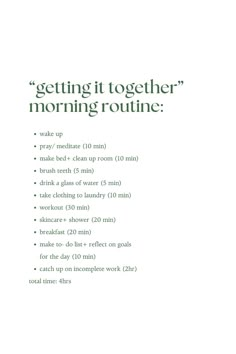 take time to settle back into routines and catch up on tasks you've been avoiding. feel free to change parts of the routine to suit your personal preference <3 Beginner Morning Routine, September Morning Routine, Types Of Routines, Productive Things To Do In Free Time, Lifestyle Changes Daily Routines, Look Good Everyday, Getting It Together, Benefits Of Moringa, Quick Makeup Tutorial