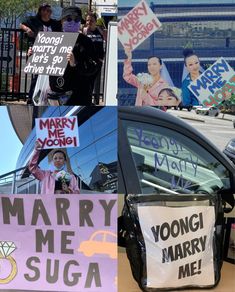 many people are protesting against marriage in the same language as they hold up signs on their cars