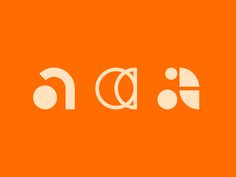 an orange background with the word aora written in white