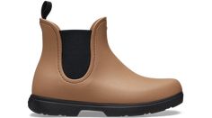 Stylish, versatile and comfortable, these Dylan Chelsea Boots are your new must-have boots. Easy to pull on when you need to walk the dog and stylish enough for a coffee catch-up with friends. The water-resistant Croslite ™ upper mimics the look of full-grain leather, and the stretch panels make them easy to slip on and off. Whether you dress them up or down, you get a timeless touch of style with the iconic comfort you love.  Dylan Chelsea Boot Details:     On-trend ankle height   Functional water resistant Croslite ™ outsole and upper for everyday wear   Subtle texture on synthetic upper mimics the appearance of genuine, full-grain leather   Twin stretch panels and pull tab for easy on and off   Deep heel cup for extra comfort and improved fit    Easy to clean and quick to dry   Molded C Chelsea Boot, Pull Tab, Dog Walking, Full Grain Leather, The Dog, Chelsea Boots, Chelsea, Shoe Boots, Everyday Wear