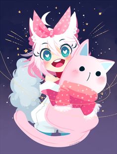 Space Bunny, Drawing Style, Kawaii Chibi, Pony Drawing, Chibi Drawings, Bunny Girl